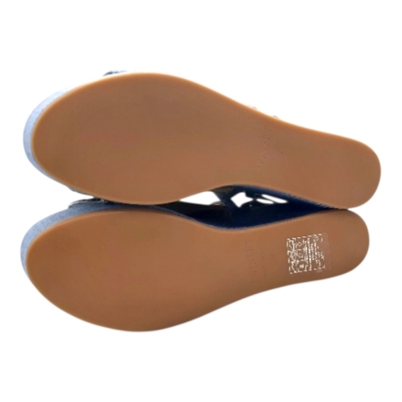 Twin-set Blue Denim Strappy Platform Sandals Size 10 - Picture 6 of 8